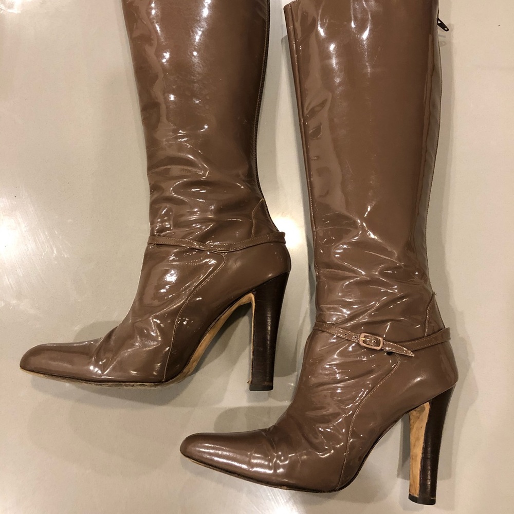 Manolo Blahnik Knee High Boots